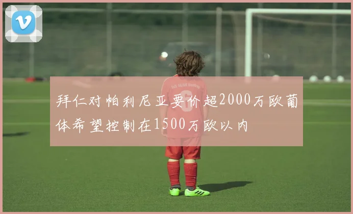 拜仁对帕利尼亚要价超2000万欧葡体希望控制在1500万欧以内